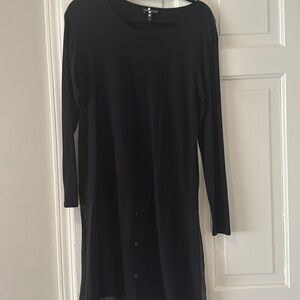 Eileen fisher mixed media tunic